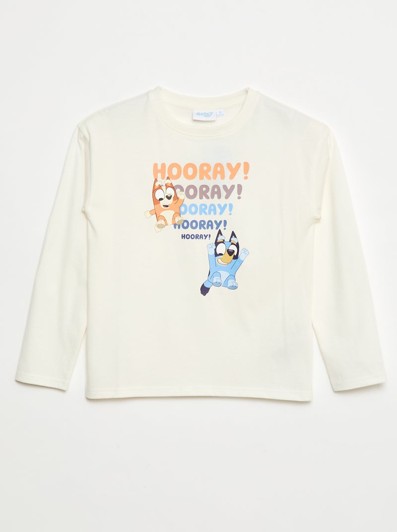 T-shirt imprimé 'Bluey' Blanc - Kiabi