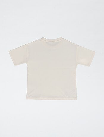 T-shirt imprimé 'Bluey' style dégradé en coton