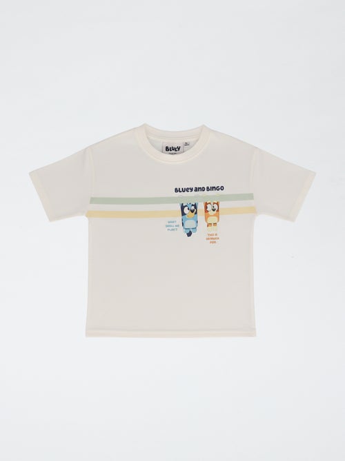 T-shirt imprimé 'Bluey' style dégradé en coton - Kiabi