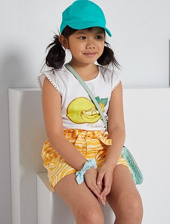 T-shirt imprimé message