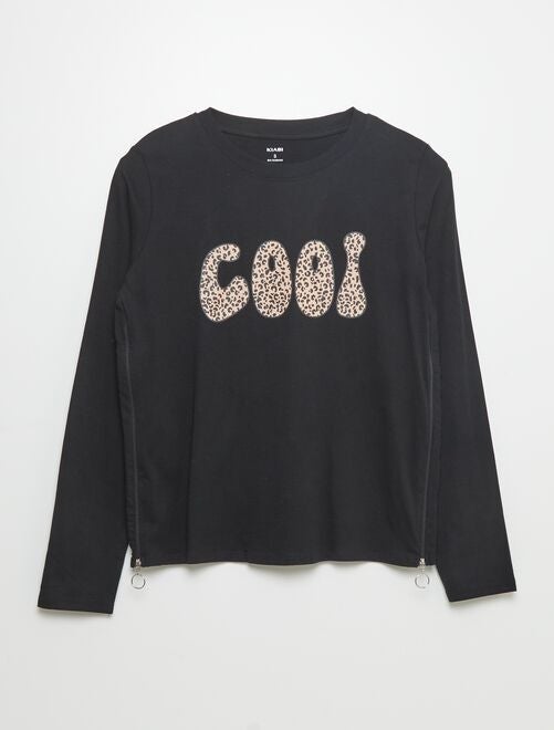 T-shirt imprimé 'Cool' - So Easy - Kiabi