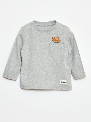 T-shirt imprimé coton 'Aristochats' 'Disney'