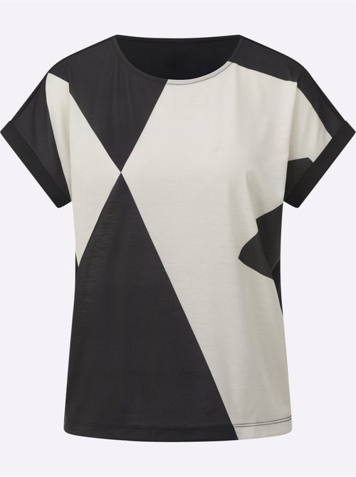 T-shirt Imprimé Coupe Décontractée Aux épaules - Taille Standard - Witt - Kiabi