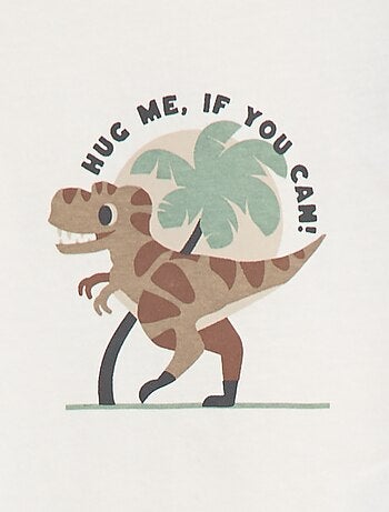 T-shirt imprimé dino