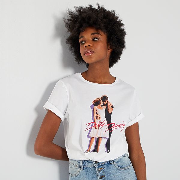 tee shirt dirty dancing kiabi