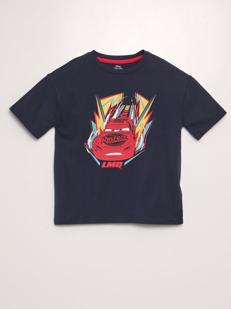 T-shirt imprimé 'Disney' Bleu foncé 'Cars' - Kiabi