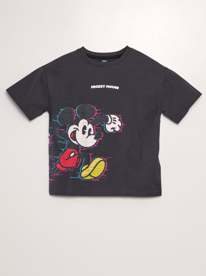 T-shirt imprimé 'Disney' Gris 'Mickey' - Kiabi