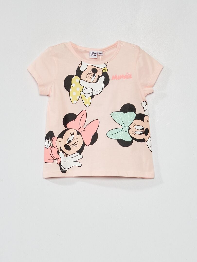 T-shirt imprimé 'Disney' rose - Kiabi