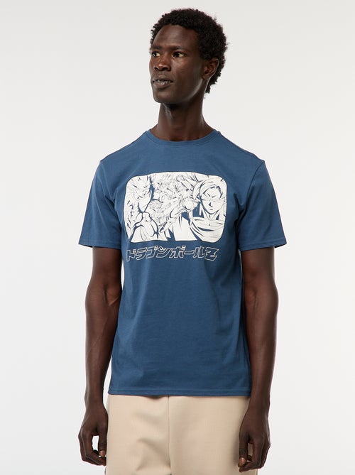 T-shirt imprimé 'Dragon Ball' à manches courtes - Kiabi