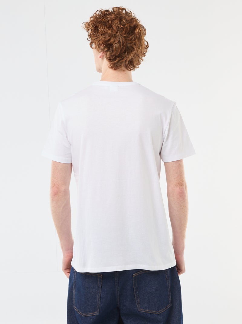 T-shirt imprimé 'dragon ball' en coton Blanc - Kiabi
