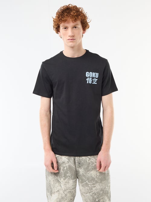 T-shirt imprimé 'dragon ball' en coton - Kiabi