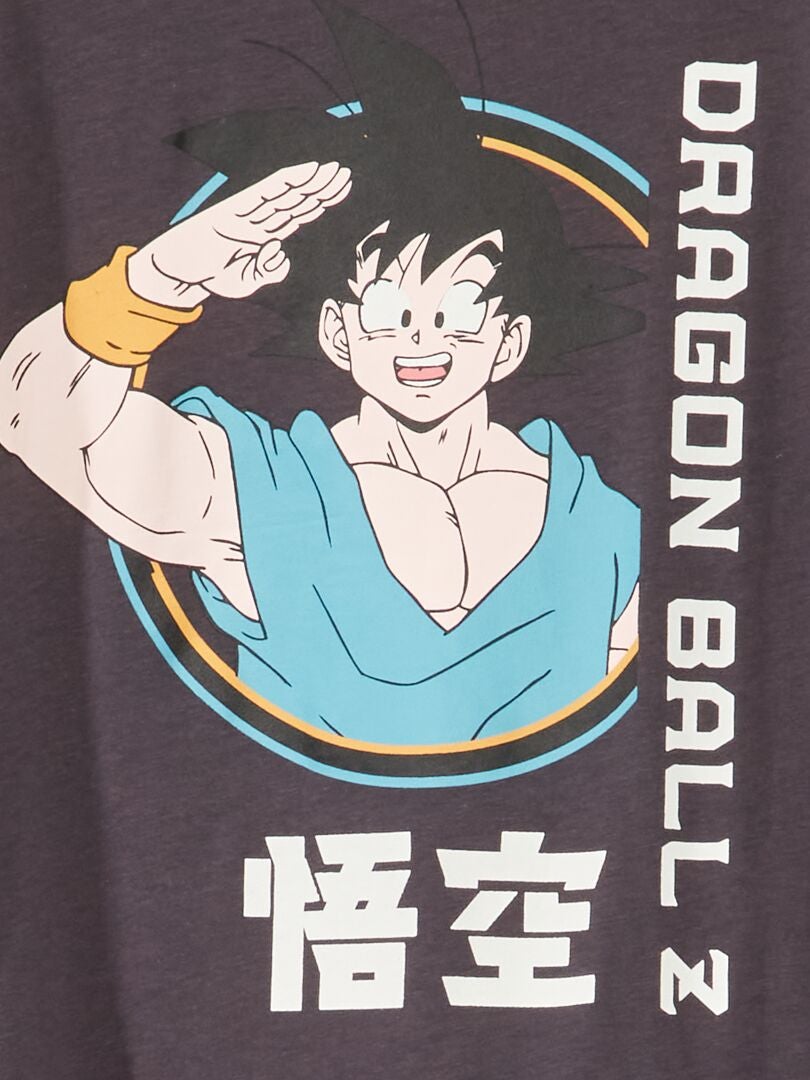 T-shirt imprimé 'Dragon Ball' Gris - Kiabi