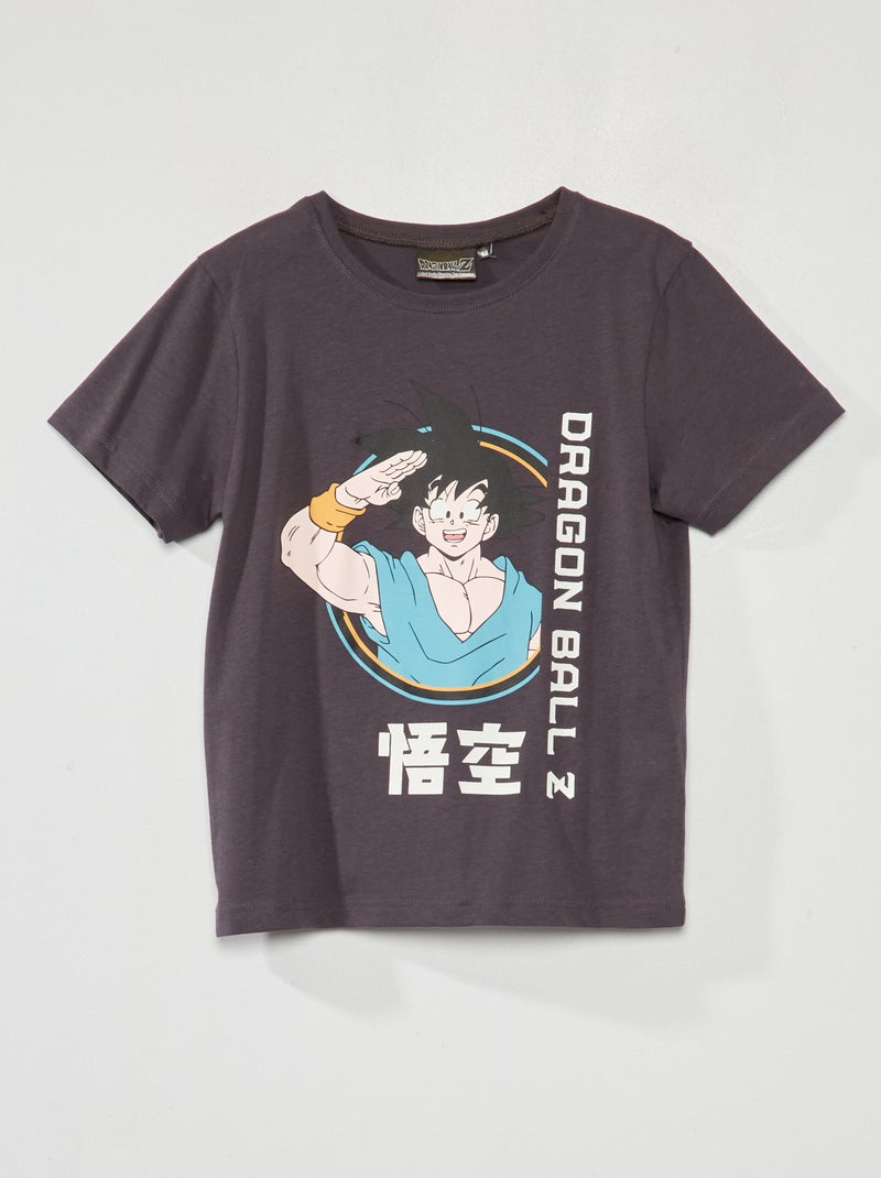 T-shirt imprimé 'Dragon Ball' Gris - Kiabi