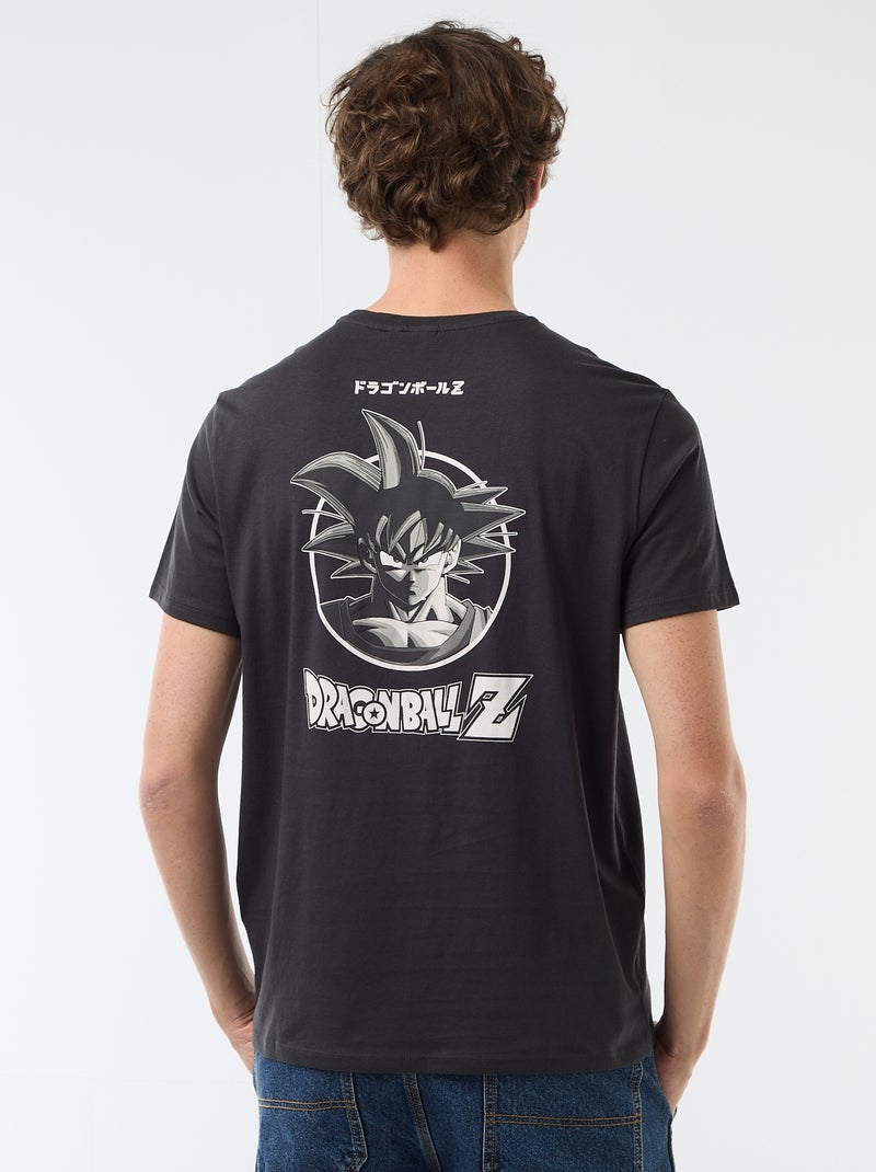 T-shirt imprimé 'Dragon ball Z' Noir - Kiabi