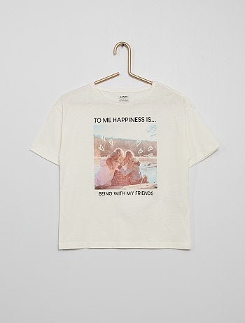 T-shirt imprimé éco-conçu