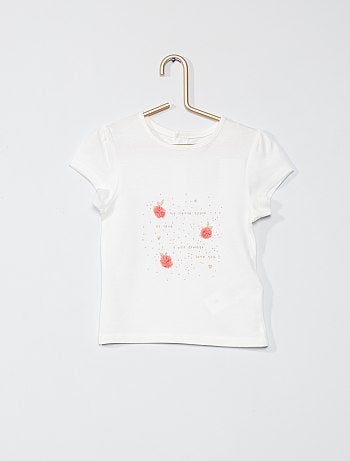 T-shirt imprimé 'éco-conçu'