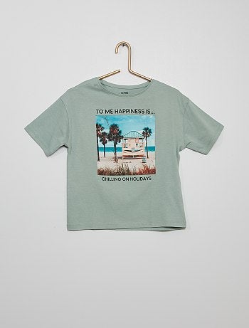 T-shirt imprimé éco-conçu