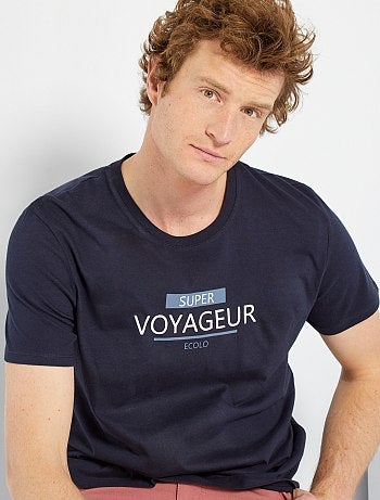 T-shirt imprimé éco-conçu