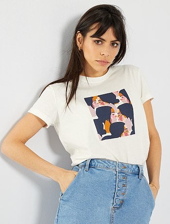 T-shirt imprimé éco-conçu