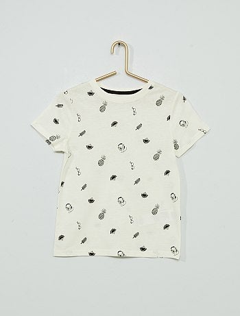 T-shirt imprimé 'éco-conçu'