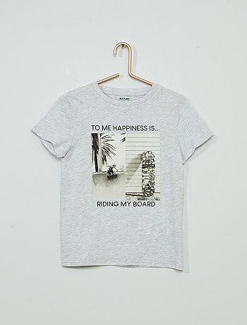 T-shirt imprimé 'éco-conçu'