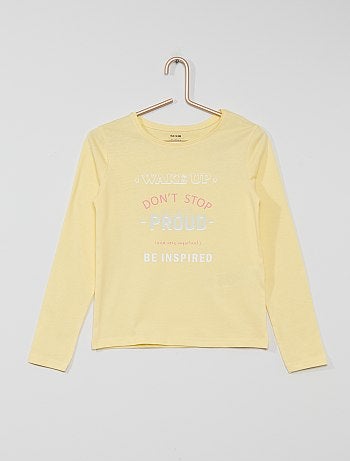 T-shirt imprimé éco-conçu