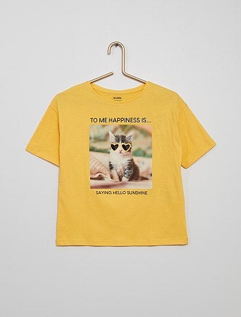 T-shirt imprimé éco-conçu