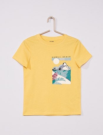 T-shirt imprimé 'éco-conçu'