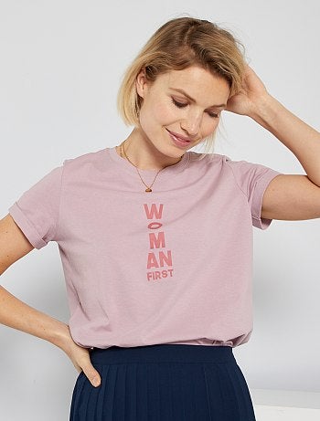 T-shirt imprimé éco-conçu