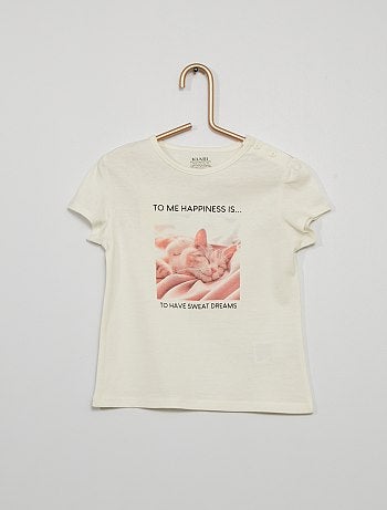 T-shirt imprimé éco-conçu