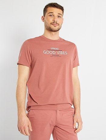 T-shirt imprimé éco-conçu