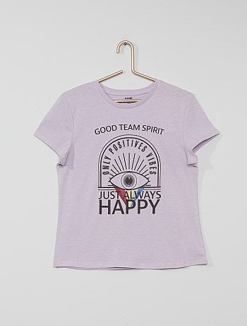 T-shirt imprimé éco-conçu