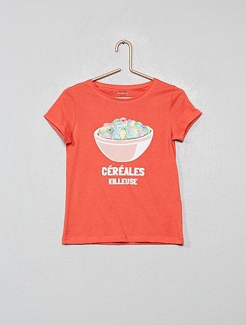 T-shirt imprimé en coton bio