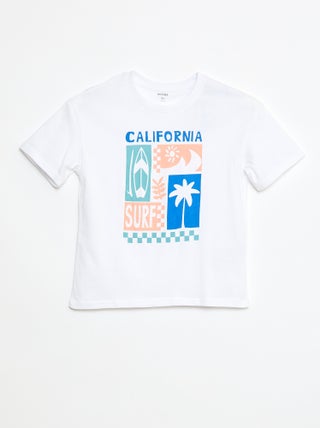 T-shirt imprimé en coton