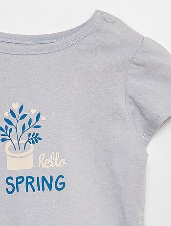 T-shirt imprimé en coton