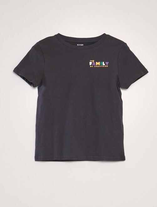 T-shirt imprimé en coton - Kiabi