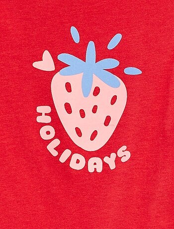 T-shirt imprimé en coton