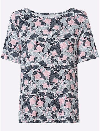 T-shirt imprimé encolure en u - taille standard - witt