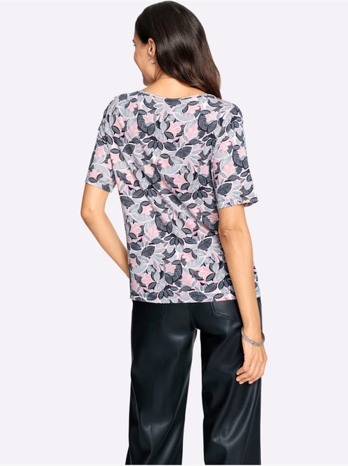 T-shirt Imprimé Encolure En U - Taille Standard - Witt - Kiabi