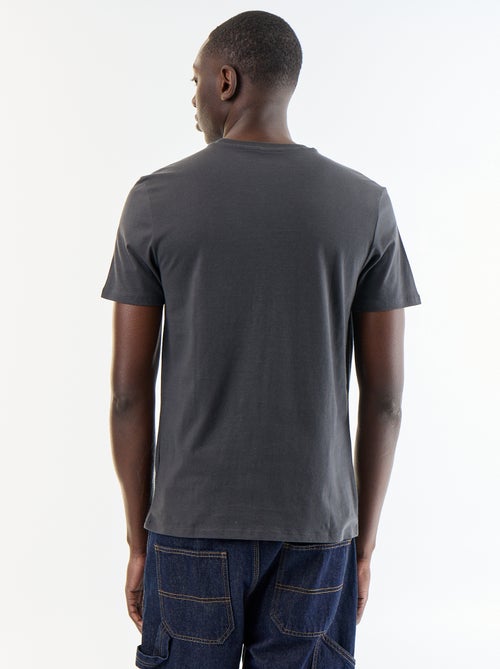 T-shirt imprimé fantaisie à manches courtes - Kiabi T-shirt imprimé fantaisie à manches courtes - Kiabi
