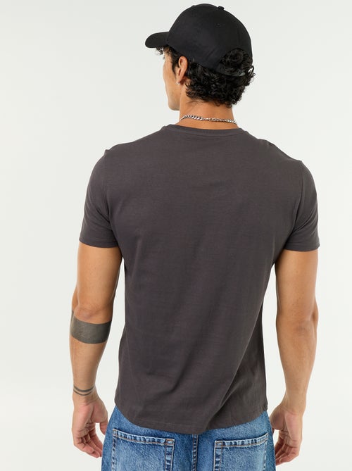 T-shirt imprimé fantaisie à manches courtes - Kiabi T-shirt imprimé fantaisie à manches courtes - Kiabi