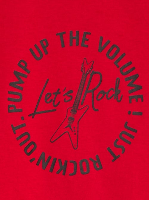 T-shirt imprimé fantaisie à manches longues - Kiabi T-shirt imprimé fantaisie à manches longues - Kiabi