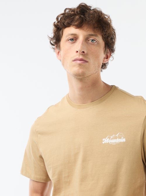 T-shirt imprimé fantaisie - Kiabi