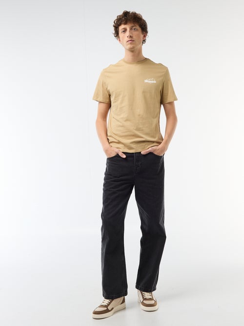 T-shirt imprimé fantaisie - Kiabi