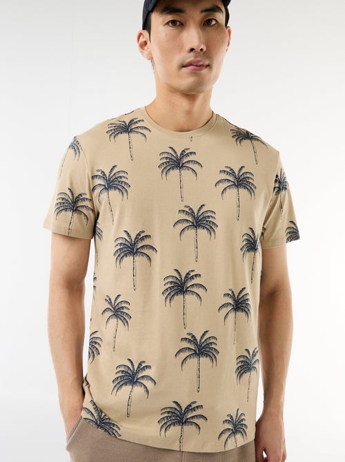 T-shirt imprimé fantaisie - Kiabi