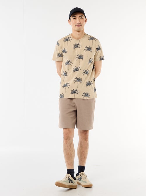 T-shirt imprimé fantaisie - Kiabi