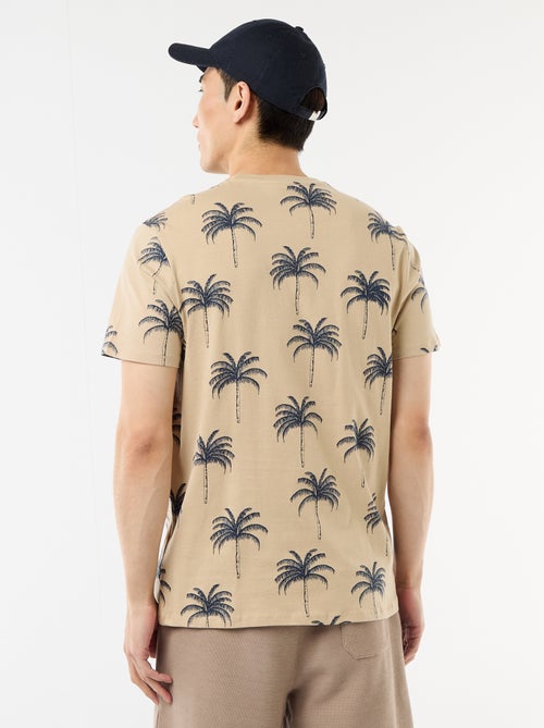 T-shirt imprimé fantaisie - Kiabi