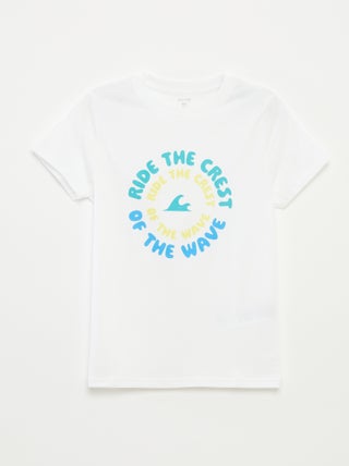 T-shirt imprimé fantaisie