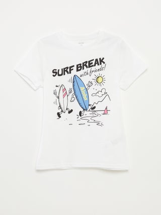 T-shirt imprimé fantaisie