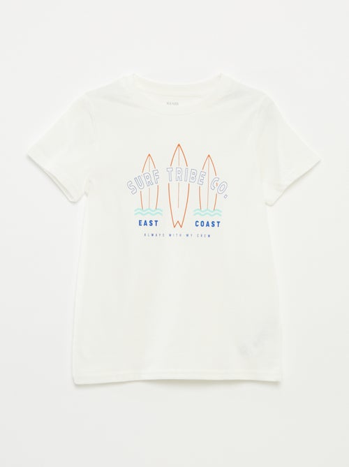 T-shirt imprimé fantaisie - Kiabi